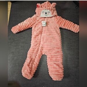 Koala Baby Infant 1-piece Fleece Jumper, Pink